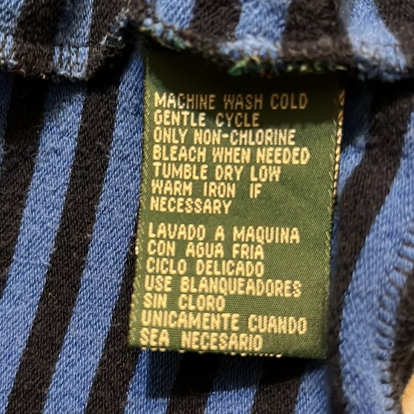 Vintage Lauren Ralph Lauren Zip Hoodie, Blue Navy |M - Picture 15 of 15